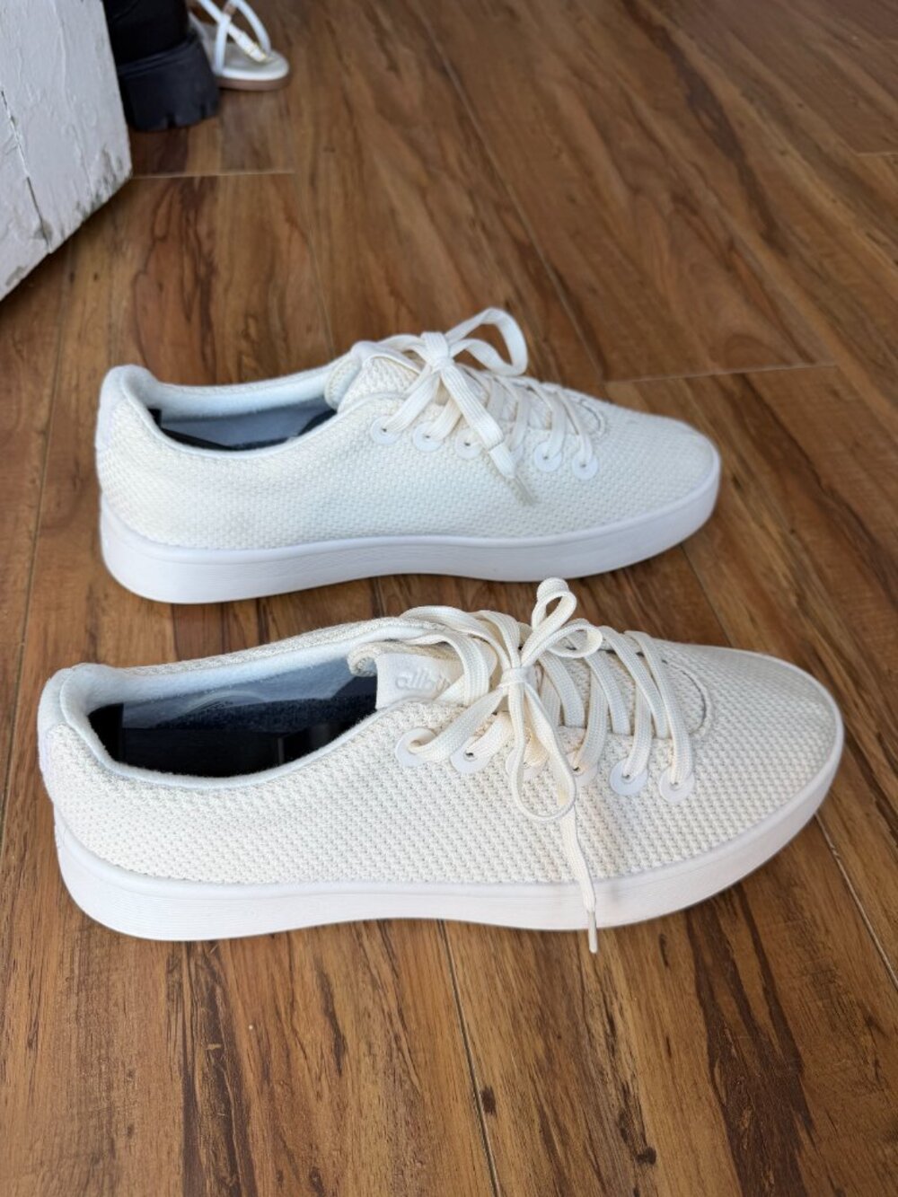 🤍 Allbirds Men's Cruiser Natural White Sneakers Size 10.5 - Picture 4 of 8